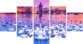 Obraz - Praga (125x70 cm)