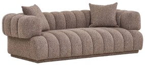 Brązowa sofa 226 cm Aurora – House Nordic