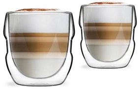 Zestaw 2 szklanek z podwójnymi ściankami Vialli Design Sferico, 250 ml