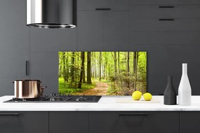 Panel nad blat kuchenny Ścieżka W Głębi Lasu