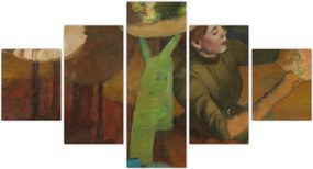 Obraz - Edgar Degas, The Millinery Shop, reprodukcje (125x70 cm)