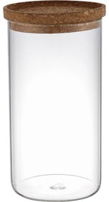4Home Szklany pojemnik do żywności z pokrywką Cork, 1000 ml, 1000 ml