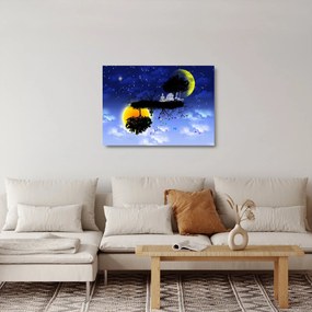 Obraz na szkle - Odbicie równowagi (70x50 cm)