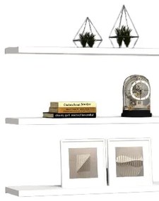 Biała półka zestaw 3 szt. Boss – Kalune Design