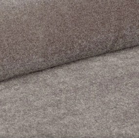 Łóżko LUX tapicerowane z pojemnikiem i zagłówkiem w tkaninie AMON 16 kolor CAPPUCCINO DOMOHOME