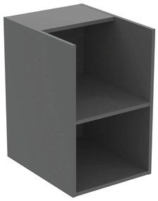 Szara niska wisząca szafka łazienkowa 40x63 cm i.Life B – Ideal Standard