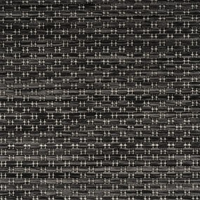 Dywan zewnętrzny Relax ramka czarny 120 cm x 120 cm koło