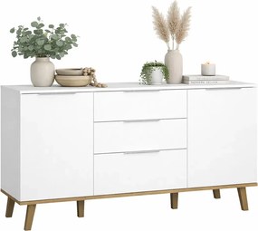 Biała skandynawska komoda E5-M00