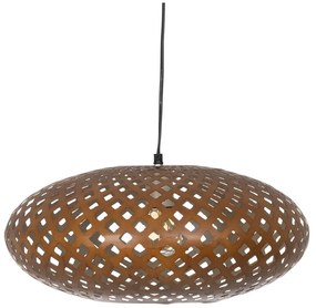 Lampa wisząca w kolorze złota z metalowym kloszem ø 44 cm – Ixia