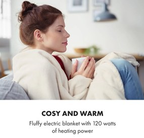 Klarstein Slanket koc elektryczny z rękawami