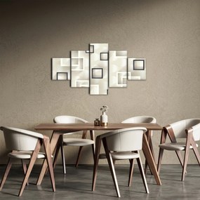 Geometryczny abstrakcyjny obraz (125x70 cm)
