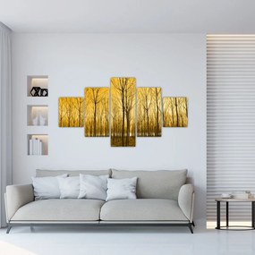 Obraz - Plantacja drzew (125x70 cm)