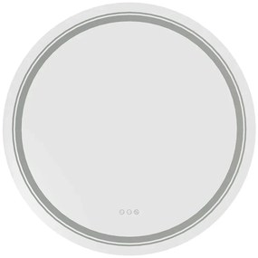 Okrągłe lustro z oświetleniem LED M8-H42