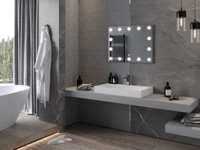 Mexen Dona lustro łazienkowe podświetlane 80 x 60 cm, LED 6000K, antypara - 9818-080-060-611-00