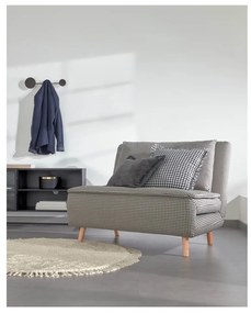 Czarny metalowy wieszak ścienny Kave Home Vianela, 41x10 cm