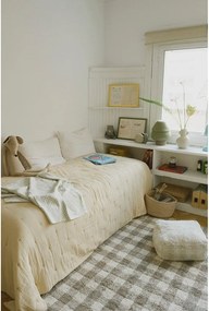 Beżowy dziecięcy worek do siedzenia Vichy – Lorena Canals