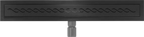Mexen Flat M18 odpływ liniowy 70 cm, czarny - 1723070-15