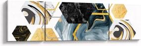 Obraz - Wielokąty (170x50 cm)