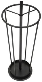 Czarny metalowy wieszak Glam – Mauro Ferretti