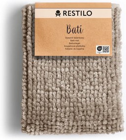 Beżowy dywanik łazienkowy 70x120 cm Bati – Restilo