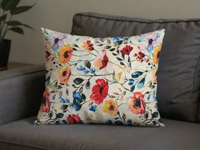 Dekoracyjna poszewka na poduszkę FLOREEN 50x70 cm, kremowy