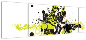 Obraz - Street dance (170x50 cm)