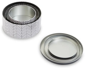 Metalowe pojemniki na żywność 3 szt. na żywność Urban – Premier Housewares