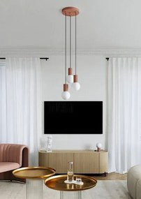 Beżowa lampa w stylu industrialnym N8-N46