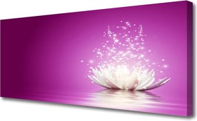 Obraz na płótnie Lotos na Spokojnej Wodzie