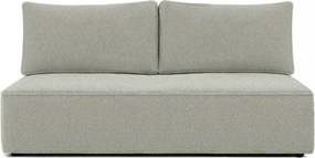 Sofa z Funkcją Spania MAVIA Szara Boucle Nowoczesna