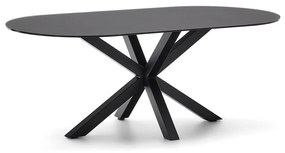 Stół ze szklanym blatem 100x200 cm Argo – Kave Home