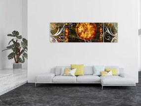 Obraz malarstwa z epoki starożytnej (170x50 cm)