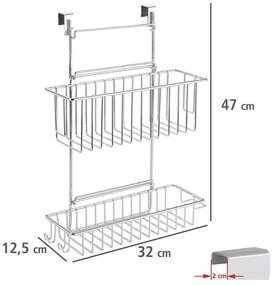 Wisząca szafka kuchenna pod zlewozmywak, WENKO