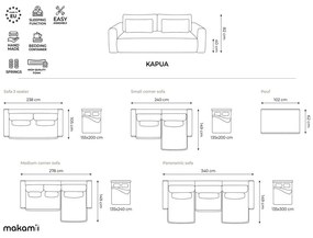 Niebieski podnóżek Kapua – Makamii