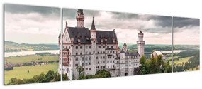 Obraz - Zamek na skałach (170x50 cm)