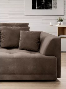 Sofa z elektrycznie wysuwanym siedziskiem Tiga - duża kanapa do pokoju gościnnego