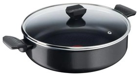 Tefal - Niski garnek z pokrywką  SIMPLY CLEAN 28 cm