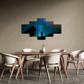 Obraz - Spotkanie pod gwiazdami (125x70 cm)