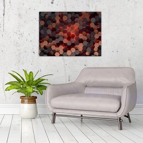 Obraz - Futurystyczna abstrakcja (70x50 cm)