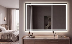 Lustro Ścienne do Sypialni Podświetlane LED L49