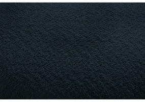 Ciemnoniebieska sofa z materiału bouclé 260 cm Saint-Germain – Bobochic Paris