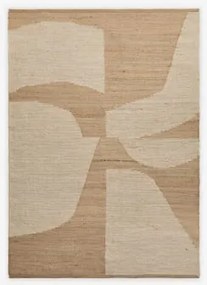 Prostokątny Dywan Z Juty I Bawełny Meira Kolory Naturalne & 160 X 230 Cm - Sklum