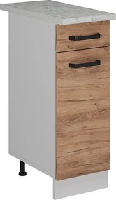 Szafka dolna do kuchni złoty dąb energetyczny 30x60x81.6 r-line