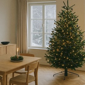 Wielokolorowe bombki o różnym wykończeniu, Ø 4 cm, 12 szt.