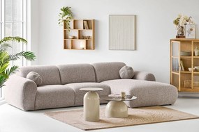 Okrągły stolik ze szklanym blatem ø 40 cm Ravello – House Nordic