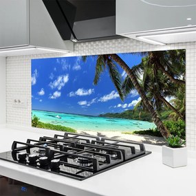 Panel Kuchenny Palmy Nad Lazurowym Morzem