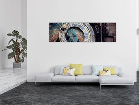 Obraz - Praski zegar astronomiczny, Praga (170x50 cm)