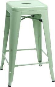Stołek barowy Paris insp. Tolix 66 cm kolorowy
