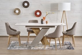 Stół do jadalni w kaszmirowym kolorze Xarelto Halmar