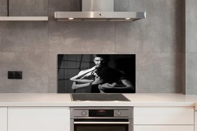 Panel szklany do Kuchni Romantyczna Para